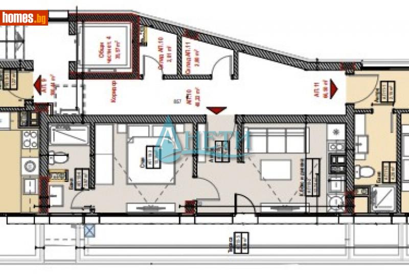 Двустаен, 67m² - Жк. Овча Купел, София - Апартамент за продажба - АНЕТИ - 115019743