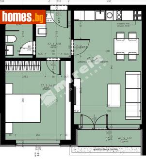 Двустаен, 76m² - Апартамент за продажба - 115027719