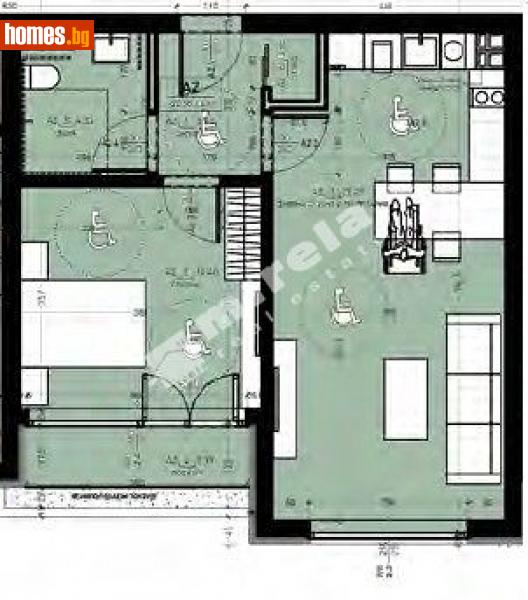 Двустаен, 75m² - София, София - град - Апартамент за продажба - МИРЕЛА - 115027731