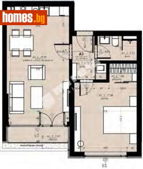 Двустаен, 76m² - Апартамент за продажба - 115027787