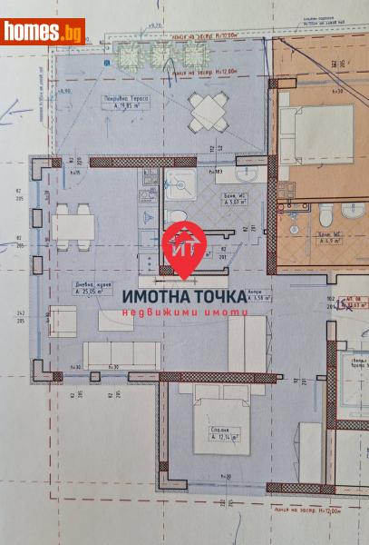 Двустаен, 98m² - Гр.Асеновград, Пловдив - Апартамент за продажба - ИМОТНА ТОЧКА - 115029398