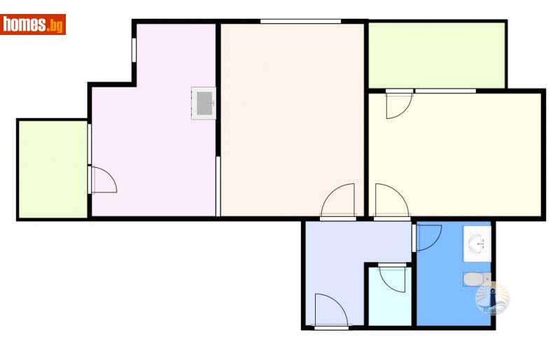 Двустаен, 86m² - Жк. Връбница 2, София - Апартамент за продажба - Рeалина Бургас - 115032293