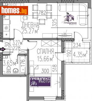 Двустаен, 76m² - Апартамент за продажба - 115057779