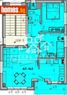 Тристаен, 95m² - Апартамент за продажба - 115067026