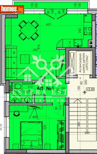 Двустаен, 64m² - Шумен, Шумен - Апартамент за продажба - ЕСТЕРА естейт - 115067027