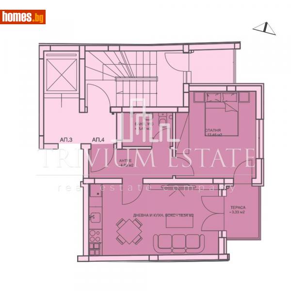 Двустаен, 69m² -  Център, Пловдив - Апартамент за продажба - Тrivium Estate - 115067288