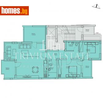 Тристаен, 159m² - Апартамент за продажба - 115076365