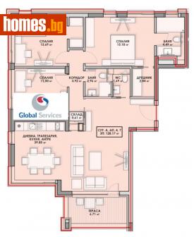 Четиристаен, 151m² - Апартамент за продажба - 115091226