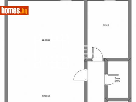 Двустаен, 58m² - Апартамент за продажба - 115092653