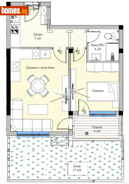 Двустаен, 76m² - Кв. Кършияка, Пловдив - Апартамент за продажба - КОНДОР НЕДВИЖИМИ ИМОТИ - 115093764