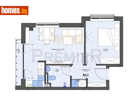Двустаен, 65m² - Апартамент за продажба - 115117148