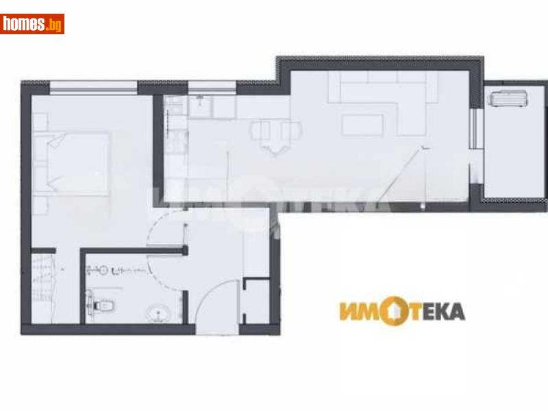 Двустаен, 69m² - Кв. Остромила, Пловдив - Апартамент за продажба - ИМОТЕКА АД - 115127775