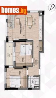 Тристаен, 95m² - Апартамент за продажба - 115128625