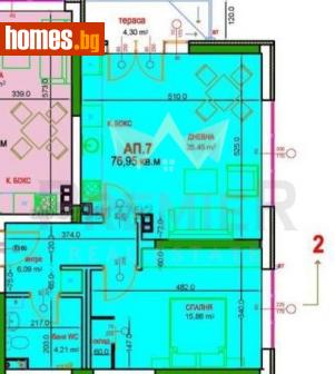 Двустаен, 77m² - Апартамент за продажба - 115138004