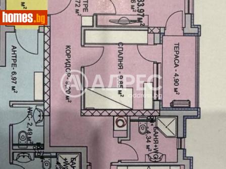 Тристаен, 95m² - Апартамент за продажба - 115147578