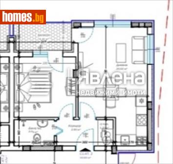 Двустаен, 58m² - Апартамент за продажба - 115147828