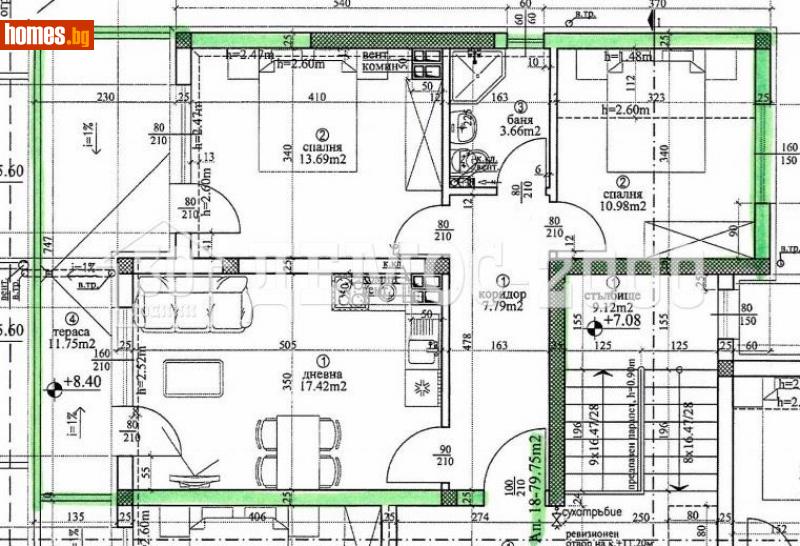 Тристаен, 94m² - Кв. Виница, Варна - Апартамент за продажба - Демос 2000 ООД - 115155938
