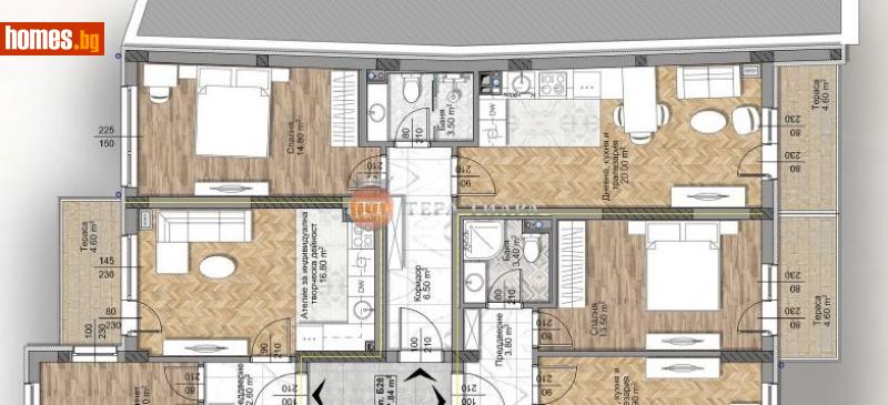 Двустаен, 70m² - Жк. Овча Купел 1, София - Апартамент за продажба - Тера Тиара - 115163531