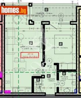 Двустаен, 78m² - Апартамент за продажба - 115163702
