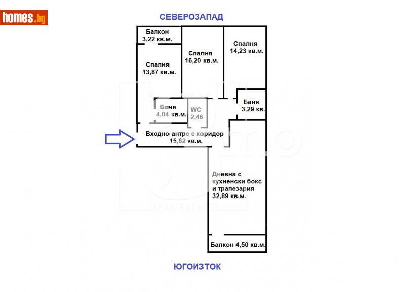 Четиристаен, 163m² - Жк. Люлин 2, София - Апартамент за продажба - 3mo офис Амалтея - 115164918