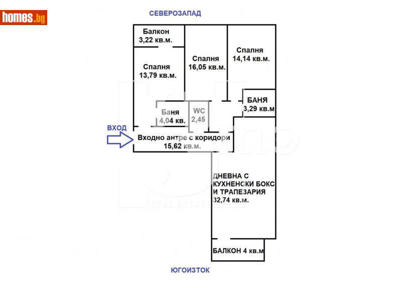 Четиристаен, 169m² - Жк. Люлин 2, София - Апартамент за продажба - 3mo офис Амалтея - 115164921