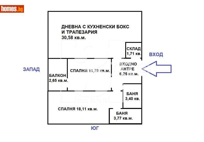 Тристаен, 114m² - Жк. Люлин 2, София - Апартамент за продажба - 3mo офис Амалтея - 115164945