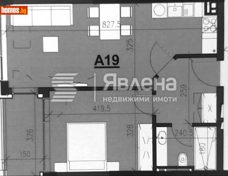 Двустаен, 70m² - Кв. Кършияка, Пловдив - Апартамент за продажба - ЯВЛЕНА - 115174951