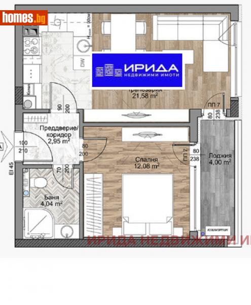 Тристаен, 84m² - Жк. Младост 4, София - Апартамент за продажба - Ирида - 115181494
