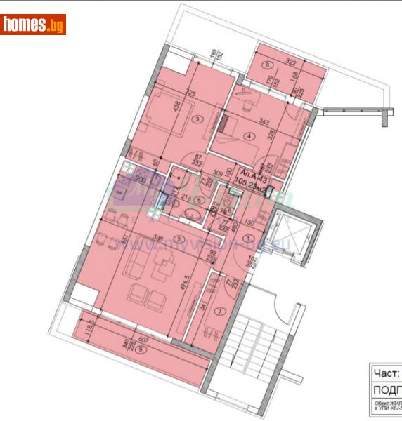 Тристаен, 120m² - Жк. Полигона, София - Апартамент за продажба - Myvision Real Estate - 115186017