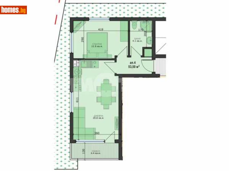 Двустаен, 60m² - Варна, Варна - Апартамент за продажба - ИМОТЕКА АД - 115193687