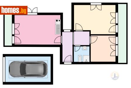 Тристаен, 105m² - Апартамент за продажба - 115198354