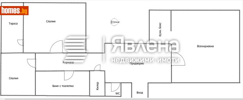 Тристаен, 112m² - Жк. Гео Милев, София - Апартамент за продажба - ЯВЛЕНА - 115210295