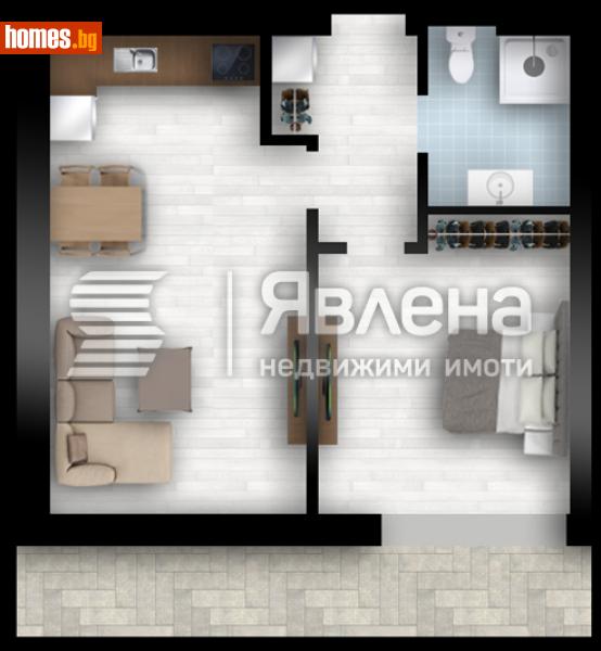 Двустаен, 59m² - Варна, Варна - Апартамент за продажба - ЯВЛЕНА - 115210337