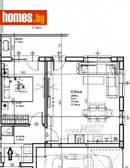 Двустаен, 129m² - Апартамент за продажба - 115212837