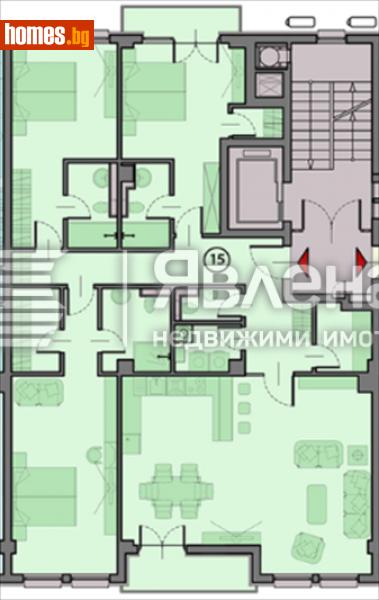 Четиристаен, 188m² - Кв. Манастирски Ливади, София - Апартамент за продажба - ЯВЛЕНА - 115226656