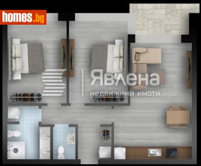 Тристаен, 98m² - Апартамент за продажба - 115226689