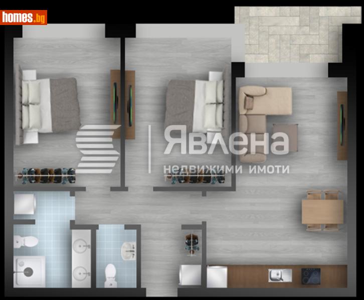 Тристаен, 98m² - Варна, Варна - Апартамент за продажба - ЯВЛЕНА - 115226689