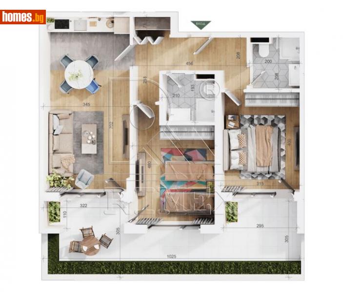 Тристаен, 102m² - Жк. Тракия, Пловдив - Апартамент за продажба - Римекс Имоти - 115238519
