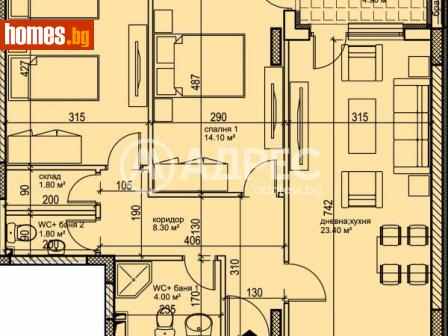 Тристаен, 100m² - Апартамент за продажба - 115241206