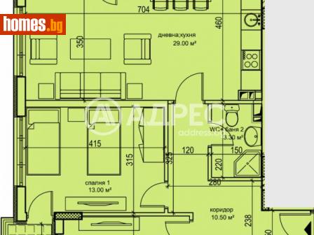Тристаен, 106m² - Апартамент за продажба - 115241218