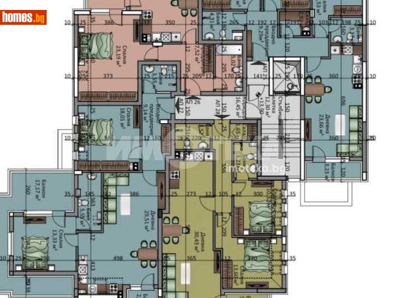 Многостаен, 133m² -  Люлин Център, София - Апартамент за продажба - ИМОТЕКА АД - 115241627