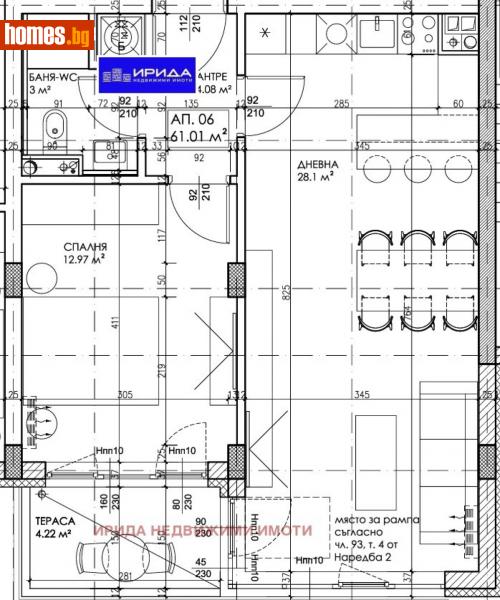 Двустаен, 72m² - Жк. Люлин 10, София - Апартамент за продажба - Ирида - 115266810