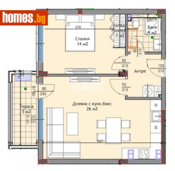 Двустаен, 73m² - Апартамент за продажба - 115271212