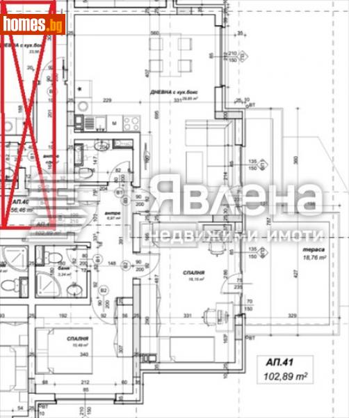 Тристаен, 119m² - Жк. Овча Купел 2, София - Апартамент за продажба - ЯВЛЕНА - 115281216