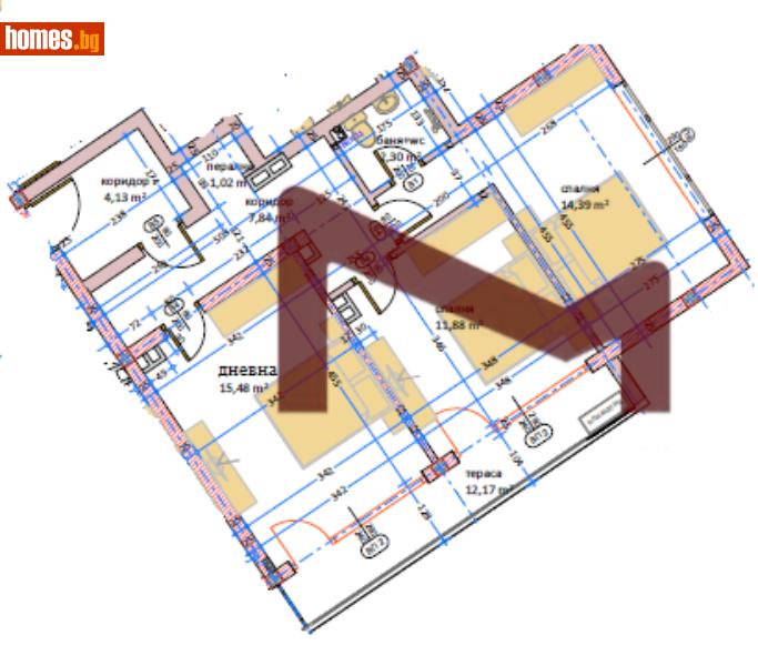 Тристаен, 87m² -  Гръцки квартал, Варна - Апартамент за продажба - Матекс Имоти  - 115295377
