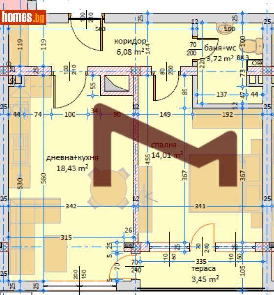 Двустаен, 62m² -  Гръцки квартал, Варна - Апартамент за продажба - Матекс Имоти  - 115295379