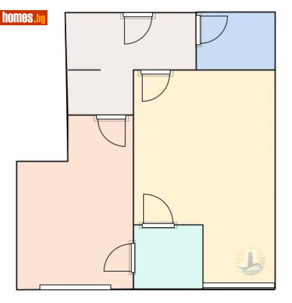 Двустаен, 67m² - Жк. Меден Рудник, Бургас - Апартамент за продажба - Рeалина Бургас - 115298744