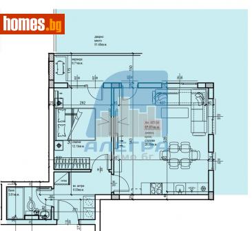 Двустаен, 129m² - Апартамент за продажба - 115308849