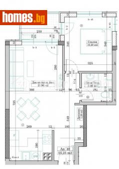 Двустаен, 64m² - Апартамент за продажба - 115314777