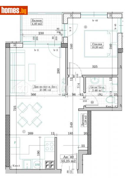 Двустаен, 64m² - Жк. Левски, Варна - Апартамент за продажба - Демос 2000 ООД - 115314777